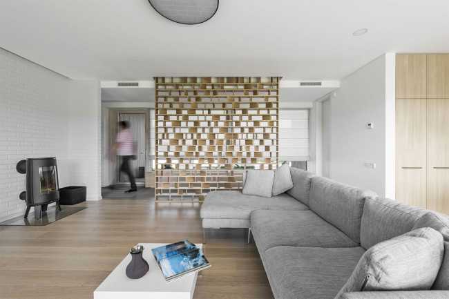 Interno abitazione salotto
